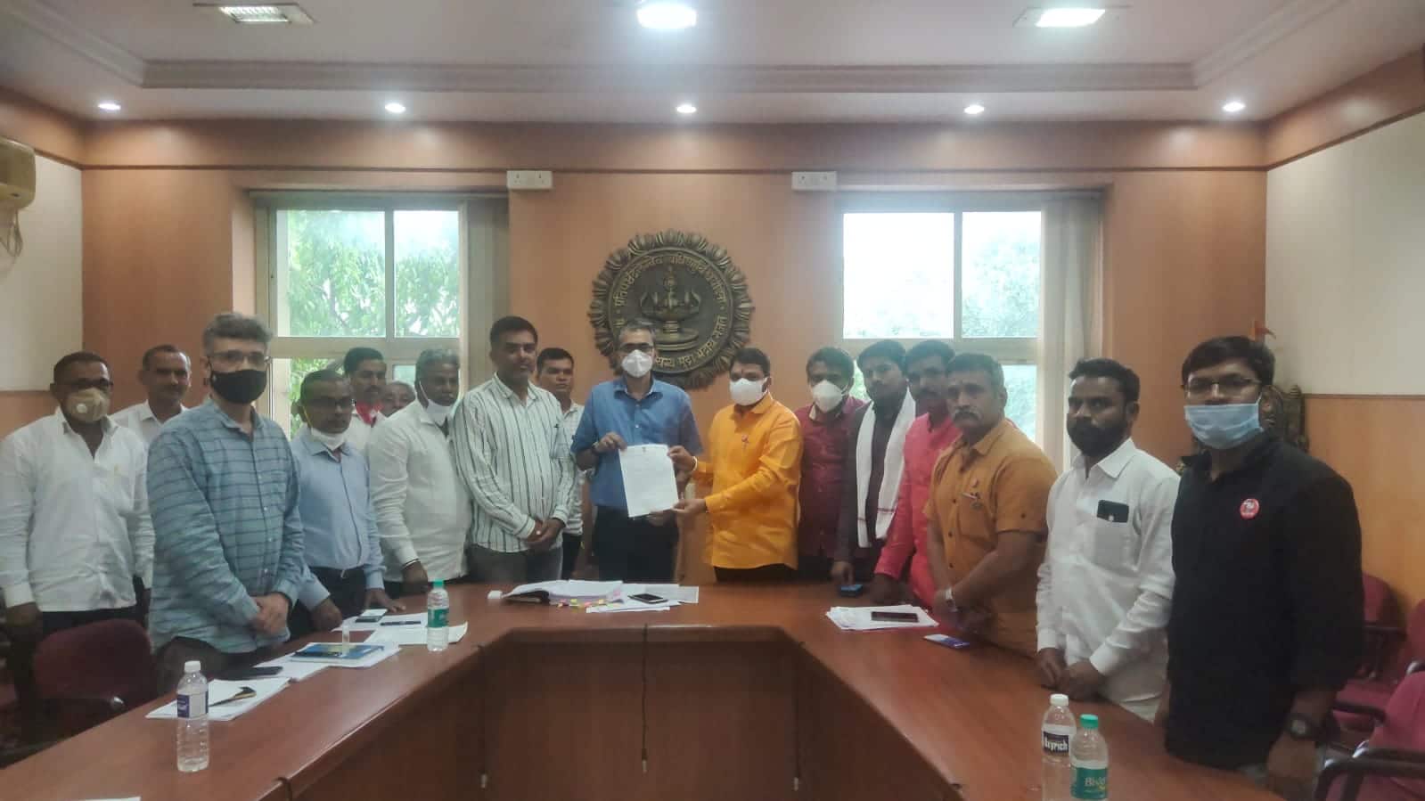 अकोल्याच्या शेतकऱ्यांसाठी रविकांत तुपकरांचं पुण्यात आंदोलन