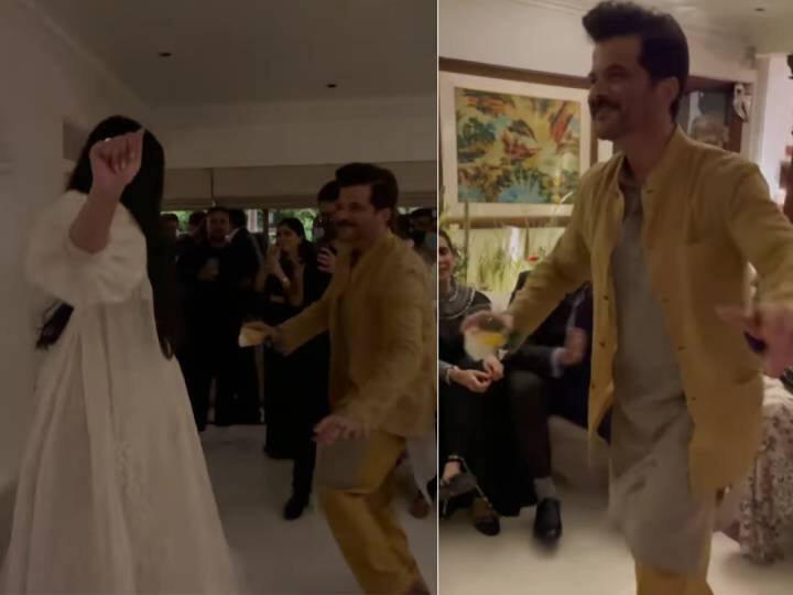 Rhea Kapoor Wedding Reception: बेटी के वेडिंग रिसेप्शन में अनिल कपूर ने किया धांसू डांस, देखिए ये मजेदार वीडियो