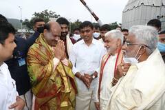 In Pics: తిరుమల శ్రీవారిని దర్శించుకున్న లోక్ సభ స్పీకర్ ఓం బిర్లా