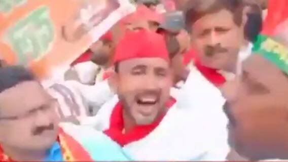 Bareilly: सपा के जन आक्रोश आंदोलन में हंगामा, दो गुटों में हाथापाई | Khabrein Tabadtod | ABP Ganga