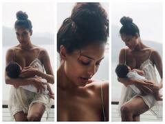 Lisa Haydon Shares Mesmerizing Clicks With Newborn Daughter Lara To Mark Breastfeeding Week