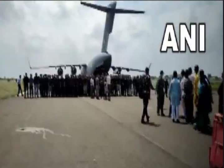 काबुल से 150 भारतीय स्वदेश लौटे, भारतीय वायुसेना का C-17 विमान गुजरात के जामनगर में उतरा