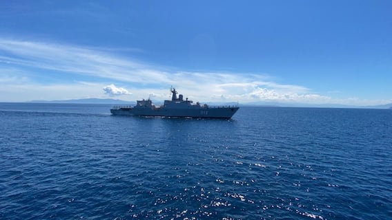 Maritime Exercise: దక్షిణ చైనా సముద్రంలో INS రణవిజయ్ అద్భుత విన్యాసాలు