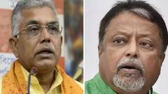 Dilip Ghosh: 'যাওয়ার মুখ নেই', বিধানসভার বিধায়ক পদ খারিজের দাবির শুনানিতে মকুলের গরহাজিরা প্রসঙ্গে বললেন দিলীপ | Bangla News