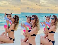 ਮਦਰਹੁੱਡ ਦਾ ਆਨੰਦ ਮਾਣ ਰਹੀ ਸਮ੍ਰਿਤੀ ਖੰਨਾ, ਸਮੁੰਦਰ ਕਿਨਾਰੇ ਧੀ ਨਾਲ ਖੂਬਸੂਰਤ ਤਸਵੀਰਾਂ