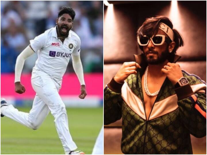 '83' Movie Star Ranveer Singh Hails Mohammed Siraj Lord's Test Effort, Calls Him 'Phenom' '83' Movie Star Ranveer Singh Hails Mohammed Siraj Lord's Test Effort, Calls Him 'Phenom'