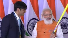 PM Modi shares light moments with Indian Olympians