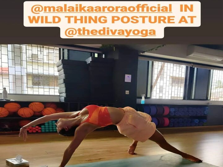 Malaika Arora Yoga Pose: How every picture of Malaika Arora becomes superhit, now photo viral while doing yoga