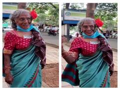 Swag Paati | வாரே வா தோழி வயசான தோழி.. இங்கிலீஷில் அசத்தும் சாலையோர ஸ்வாக் பாட்டி..! (வைரலான வீடியோ)