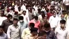 મહેસાણા: દારૂ કેસમાં પકડાયેલા યુવકના કસ્ટોડિયલ મોત મામલો, ઠાકોર સમાજે કાઢી રેલી