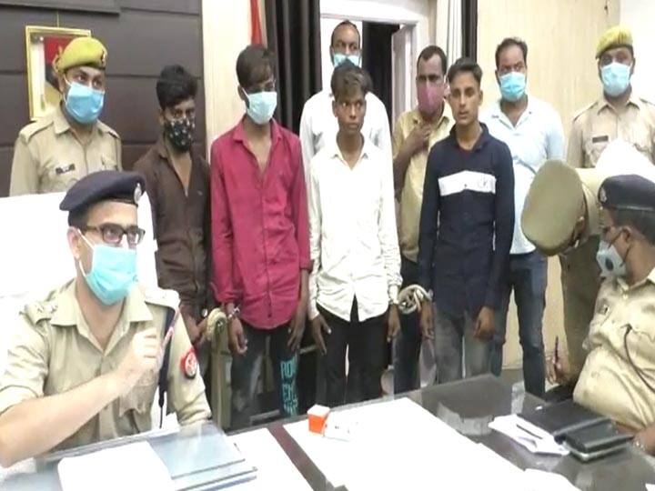 Four arrested in robbery with Petrol pump owner in Bareilly ann Bareilly News: पेट्रोल पंप मालिक से लूट का खुलासा, पकड़े गये 4 बदमाशों में एक दसवीं का छात्र