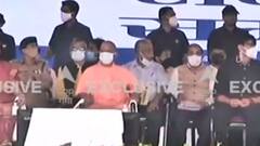 Lucknow: ओलंपियंस को योगी सरकार का सम्मान, CM सहित कई हस्तियां रहीं मौजूद | ABP Ganga Hindi