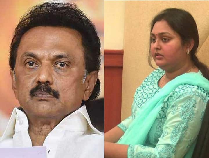 VIndhiya against CM stalin : உங்களுக்கு வந்தா ரத்தம்... மக்களுக்கு வந்தா தக்காளி சட்னியா? - முதல்வருக்கு கேள்வி எழுப்பிய விந்தியா! AIADMK's Vindhya tweets against Chief minister MK Stalin on 'anaithu saadhiyinarum archagar agalam' scheme VIndhiya against CM stalin : உங்களுக்கு வந்தா ரத்தம்... மக்களுக்கு வந்தா தக்காளி சட்னியா? - முதல்வருக்கு கேள்வி எழுப்பிய விந்தியா!