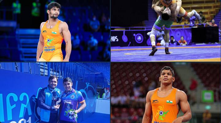 Wrestling Junior World Championships 2021 India finishes in fifth place with 6 medals Wrestling Championship 2021: ஜூனியர் மல்யுத்த சாம்பியன்ஷிப்பில் 6 பதக்கங்களுடன் டாப் ஐந்தில் இந்தியா