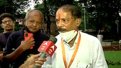 Mumbai : नारायण राणेंच्या दर्शनानंतर शुद्धीकरण करणारे 'आप्पा', 'माझा'वर, शुद्धीकरणाचं काय कारण होतं?