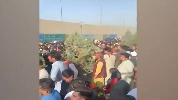 Afghanistan Crisis: Thousands throng Kabul airport to flee to a safer country