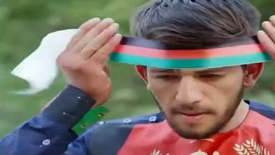 Before and after visuals of Afghanistan on its I-day