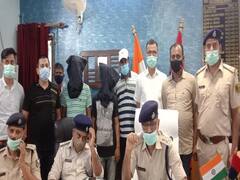 जेल में बंद कुख्यात व्हाट्सएप कॉलिंग के जरिए चला रहा था रंगदारी गिरोह, पुलिस ने किया खुलासा, दो गिरफ्तार