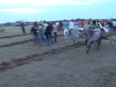 PHOTO : पडळकरांनी शर्यत जिंकली! प्रशासनाचा विरोध झुगारत सांगलीच्या झरेत बैलगाडा शर्यत, पाहा फोटो