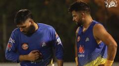 In Pics Csk Ipl 2021: আরবদেশে আইপিএলের প্রস্তুতিতে নেমে পড়লেন ধোনি, রায়নারা