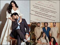Rhea Kapoor Wedding Unseen Pictures: Here’s A Glimpse Of Their Wedding Card