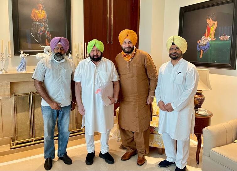 Punjab Congress President Navjot Sidhu meeting with Punjab Chief Minister Capt Amarinder Singh today Navjot Meeting Captain: ਨਵਜੋਤ ਸਿੱਧੂ ਵੱਲੋਂ ਕੈਪਟਨ ਨਾਲ ਮੀਟਿੰਗ, ਮੁੱਖ ਮੰਤਰੀ ਸਾਹਮਣੇ ਰੱਖੀ ਵੱਡੀ ਮੰਗ