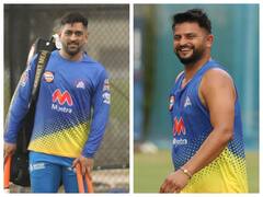 IPL 2021: चेन्नई सुपरकिंग्स ने शुरू की ट्रेनिंग, इस लुक में नजर आए एमएस धोनी और सुरेश रैना