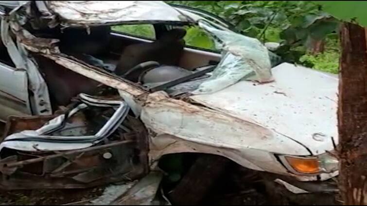 Tamil Nadu: Five People Die In Road Accident In Chennai After Car Collides With Lorry Tamil Nadu: Five People Die In Road Accident In Chennai After Car Collides With Lorry