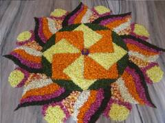 Onam 2021 Festival | ஓணம் ஸ்பெஷல்.. அழகான அத்தப்பூ கோலங்கள்!