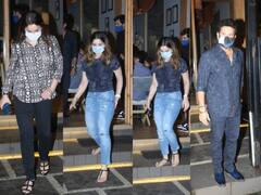 In Pics: जापानी रेस्तरां के बाहर स्पॉट हुईं सारा तेंदुलकर, साथ में दिखा पूरा परिवार