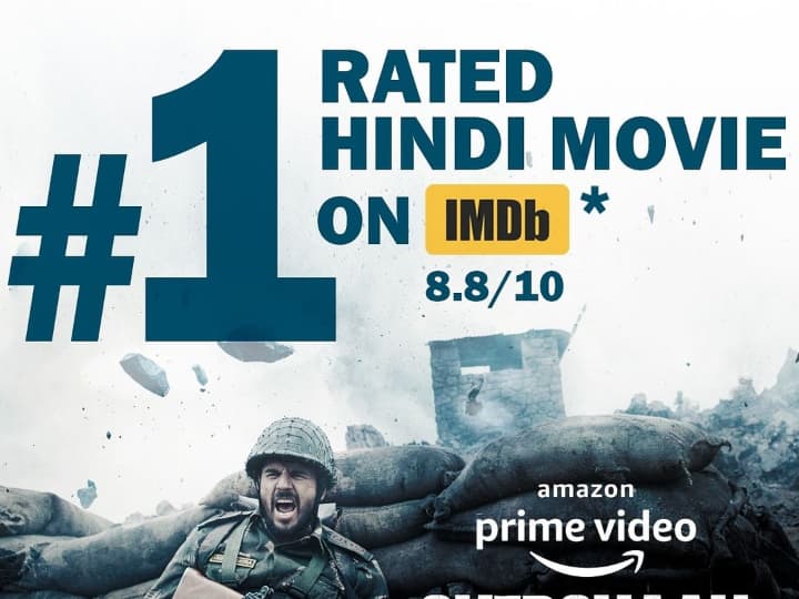 ‘Shershaah’ Becomes Highest Rated Hindi Movie On IMDb ‘Shershaah’ Becomes Highest Rated Hindi Movie On IMDb