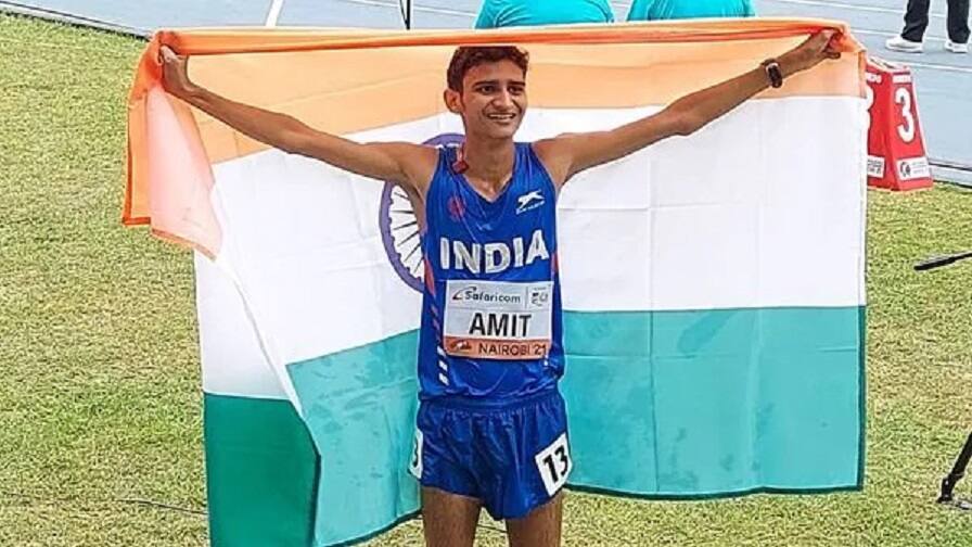 Amit Khatri wins silver: বিশ্ব অ্যাথলেটিক্সে নজির গড়ে রুপো জয় ভারতের অমিতের India's Amit Khatri wins silver in 10km race walk at World U-20 Athletics Championship Amit Khatri wins silver: বিশ্ব অ্যাথলেটিক্সে নজির গড়ে রুপো জয় ভারতের অমিতের