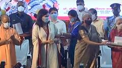 Lucknow: मिशन शक्ति अभियान के तीसरे चरण का हुआ शुभारंभ, वित्त मंत्री निर्मला सीतारमण मौजूद | ABP Ganga Hindi