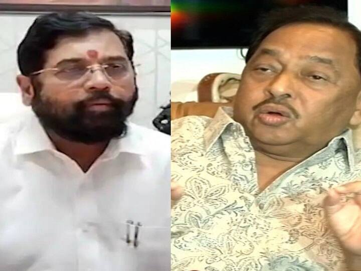 Eknath Shinde is fed up with ShivSena we will take him to us soon says Narayan Rane Narayan Rane : एकनाथ शिंदे शिवसेनेला कंटाळलेत, लवकरच त्यांना आमच्यात घेऊ : नारायण राणे