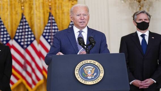 Afghanistan Crisis | Joe Biden's speech hinting towards airstrike on Taliban?