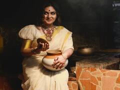 Actress Pragya Martin Onam pics | வண்ணம் இல்லா என் வாழ்விலே  - பிரயாகா மார்டின்  ஓணம் லுக்