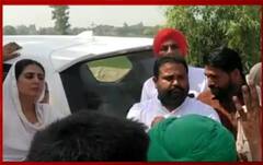 ਰਾਜਾ ਵੜਿੰਗ ਦੀ ਪਤਨੀ ਦੀ ਗੱਡੀ ਰੋਕ ਕੇ ਕਿਸਾਨਾਂ ਵੱਲੋਂ ਜਬਰਦਸਤ ਵਿਰੋਧ,ਭਖਿਆ ਮਾਹੌਲ