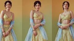 Shanaya Kapoor: সোনালি লেহেঙ্গায় নজরকাড়া শানায়া কপূর