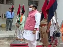 गोंडा: जल शक्ति मंत्री महेंद्र प्रताप सिंह बोले- बीजेपी ही जीतेगी 2022 चुनाव