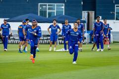 IPL 2021: ప్రాక్టీస్ షురూ చేసిన ముంబయి ఇండియన్స్... ఫొటోలు, వీడియోలు షేర్ చేసిన ముంబయి ఇండియన్స్ ఫ్రాంఛైజీ
