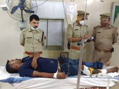 Gorakhpur: UP पुलिस के साथ मुठभेड़ में शातिर लुटेरा गिरफ्तार, कलेक्‍शन एजेंट से लूटे थे 5.8 लाख रुपये