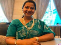 Actress Radhikaa Sarathkumar  pics | கண்ணு தங்கோம் ராசாத்தி - ராதிகா சரத்குமார் பிறந்தநாள்  ஸ்பெஷல் ஆல்பம்