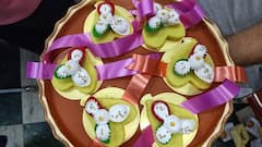 In Pics Howrah Rakhi Shaped Sweets: রাখিবন্ধন উপলক্ষে সালকিয়ার মিষ্টির দোকানেও নতুন চমক