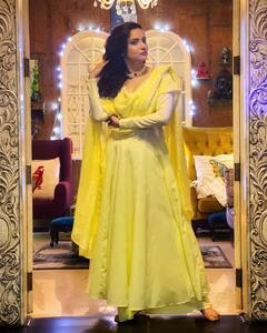 In Pics: अंकिता लोखंडे ने पीले रंग के अनारकली में कराया खूबसूरत फोटोशूट, देखिए तस्वीरें