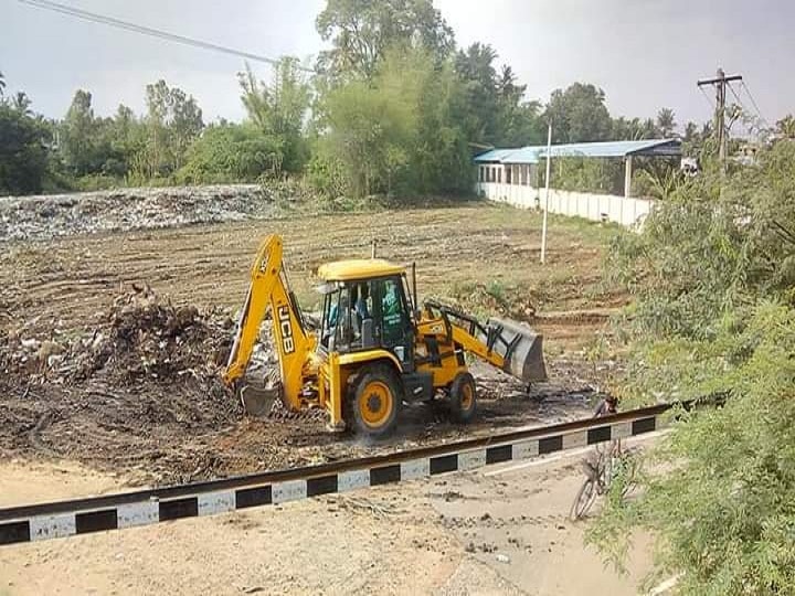 குறுங்காடாக மாறும் குப்பை மேடு...! மகிழ்ச்சியில் நீடாமங்கலம் மக்கள்...!