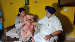 ਸੁਖਬੀਰ ਬਾਦਲ ਨੇ ਜ਼ੀਰਕਪੁਰ ਵਾਲੀਆਂ ਭੈਣਾਂ ਤੋਂ ਬੰਨ੍ਹਵਾਈ ਰੱਖੜੀ, ਵੇਖੋ ਤਸਵੀਰਾਂ