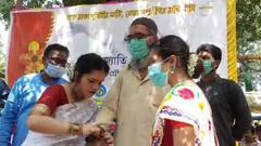 In Pics Barasat Rakhi 2021: রাখিবন্ধনেই আফগানদের সম্প্রীতির বার্তা বারাসতে