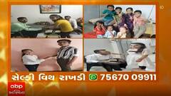 abp અસ્મિતા પર સેલ્ફી વિથ રાખડી