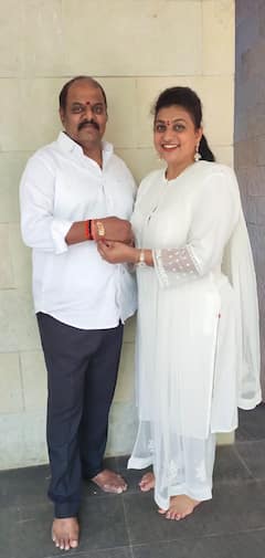 Raksha Bandhan Pics: అన్నయ్యకు రాఖీ కట్టిన ఎమ్మెల్యే రోజా.. ఆమె పిల్లలు కూడా రాఖీ వేడుకలో..