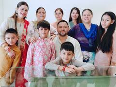 Raksha Bandhan: तस्वीरों में देखें कैसे तेजस्वी यादव ने मनाया रक्षा बंधन, कई बहनों से बंधवाई राखी